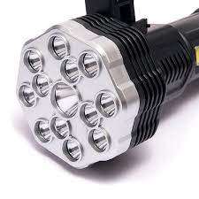 Strong Rechargeable Multi-functional 13 LED COB Flashlight