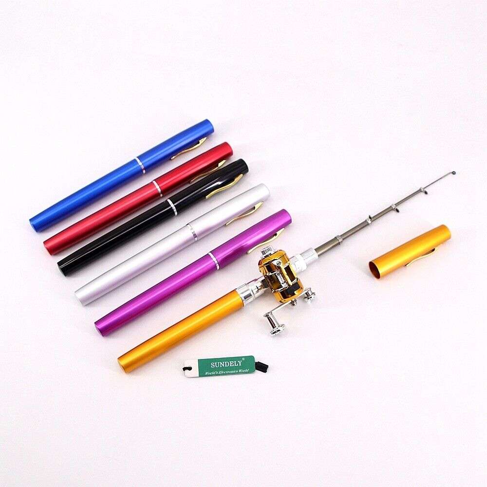 Pocket Fishing Rod and Reel Pen