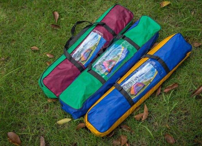 2 Man Tent in Zipper Bag - Lightweight & Easy to Install (200 X 150 X 110 Cm)