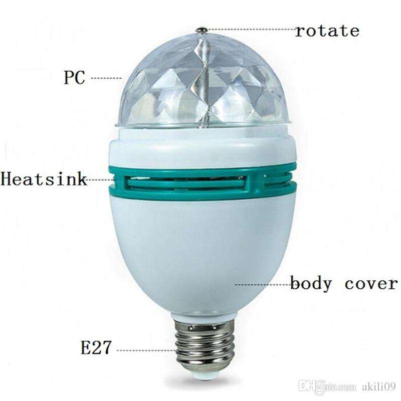 Full Colors Rotating Disco Party Light