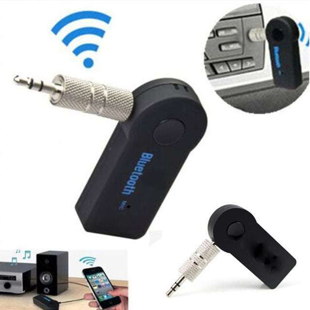 Car Wireless Bluetooth Aux Audio Receiver Hand Free