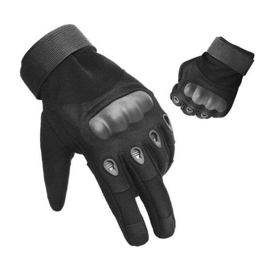 Hard Knuckle Full Finger Gloves