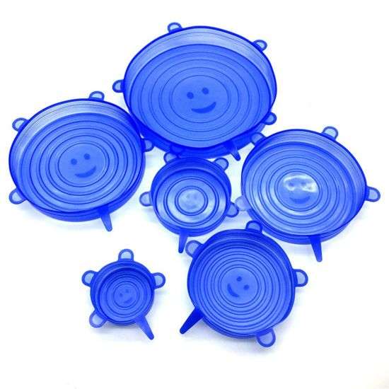 Silicone Stretch Lids 6 Pack