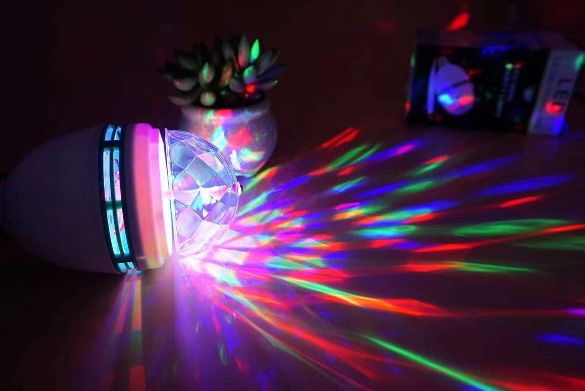 Full Colors Rotating Disco Party Light
