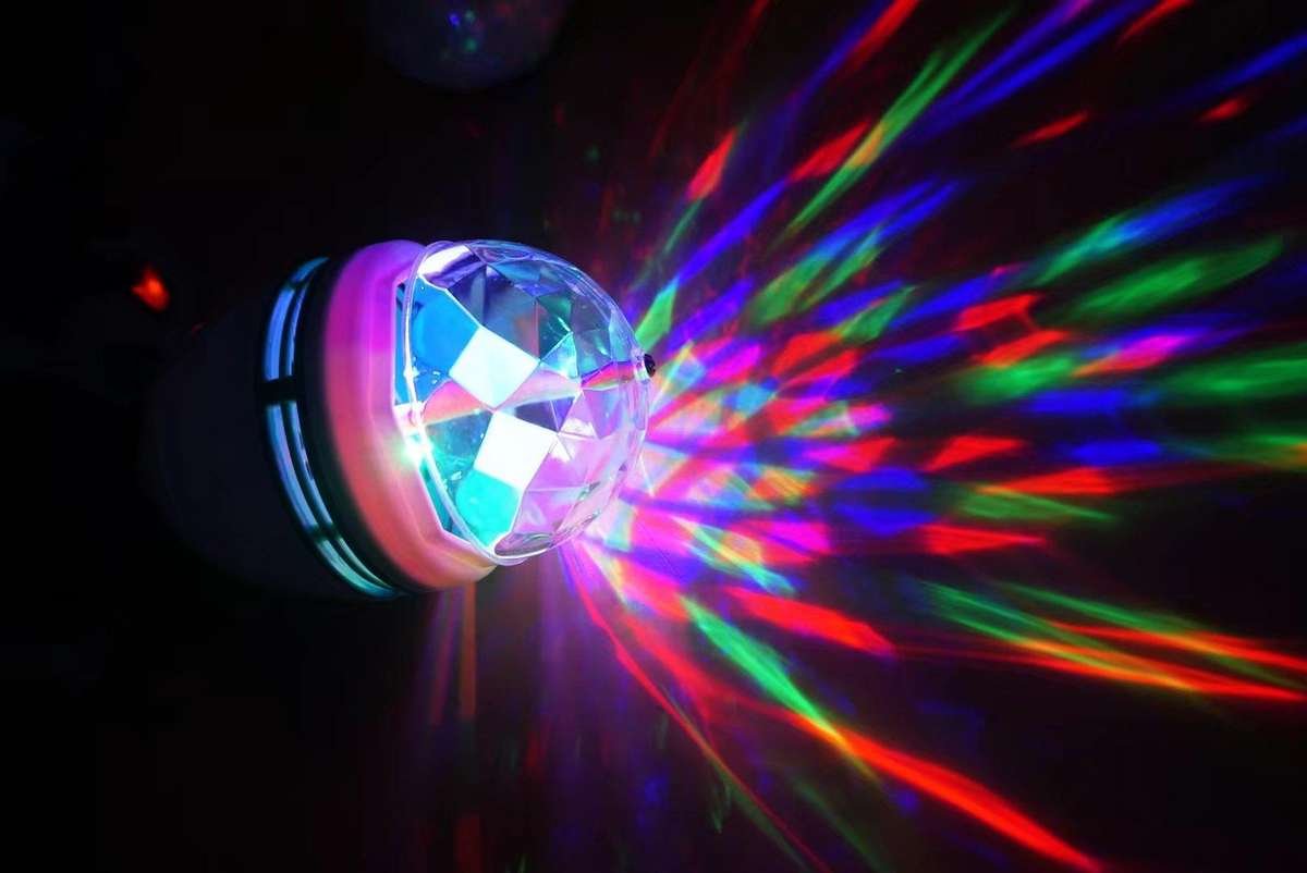 Full Colors Rotating Disco Party Light