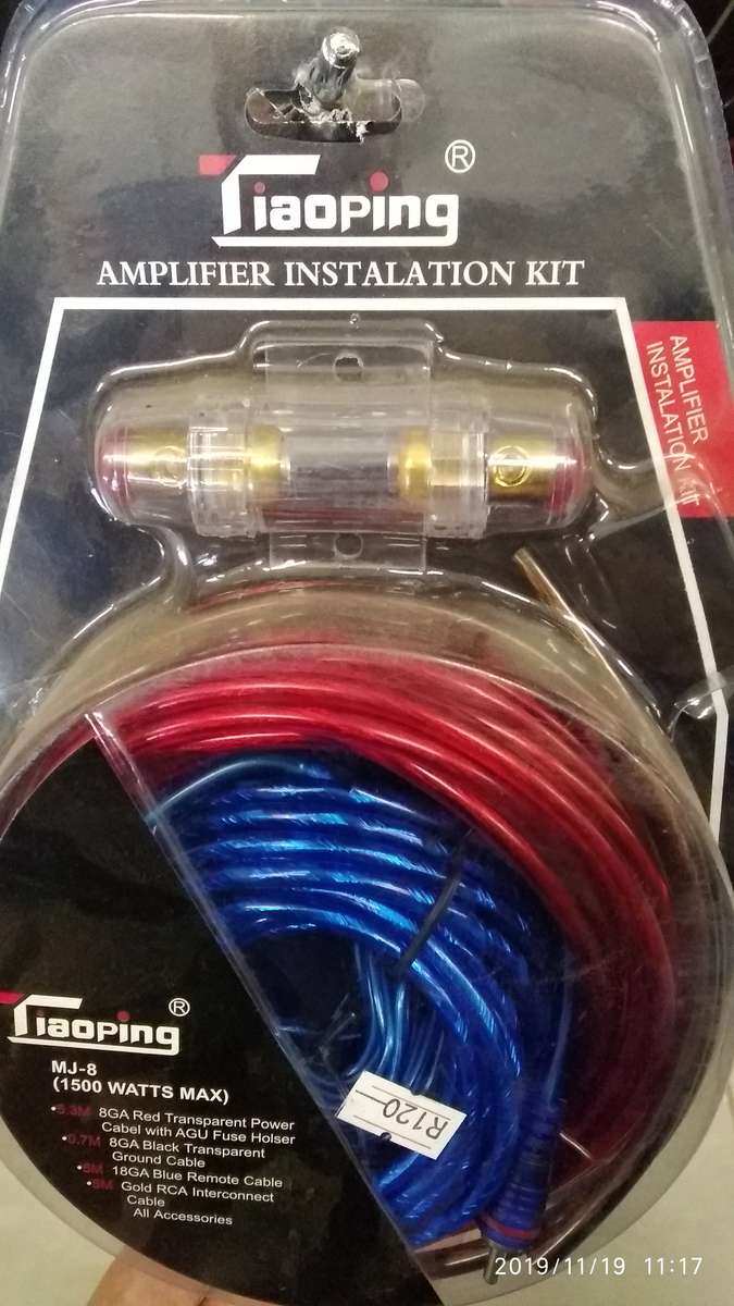 Car Amplifier Cable Install Kit