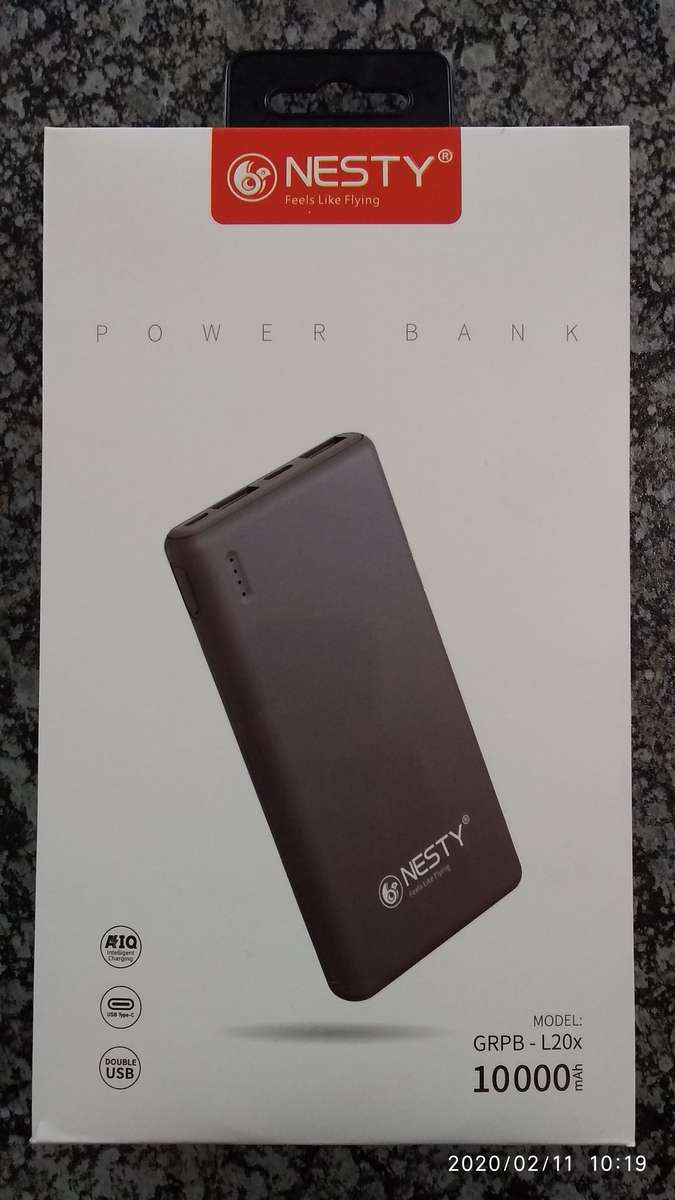 Nesty 10000mah 2.1Amp Dual USB Power Bank