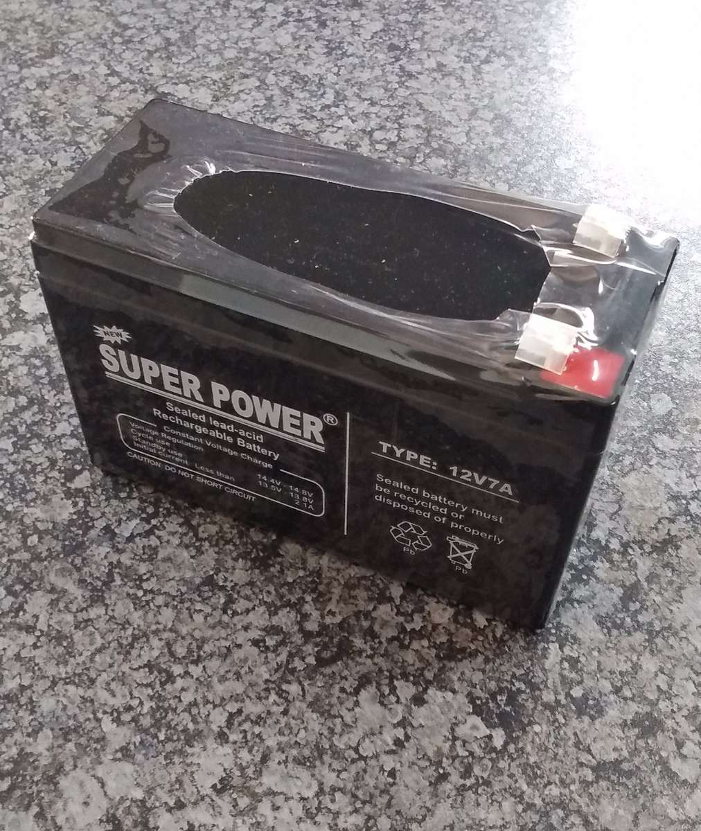 7AH Gate/Garage/Home Alarm 12v Battery