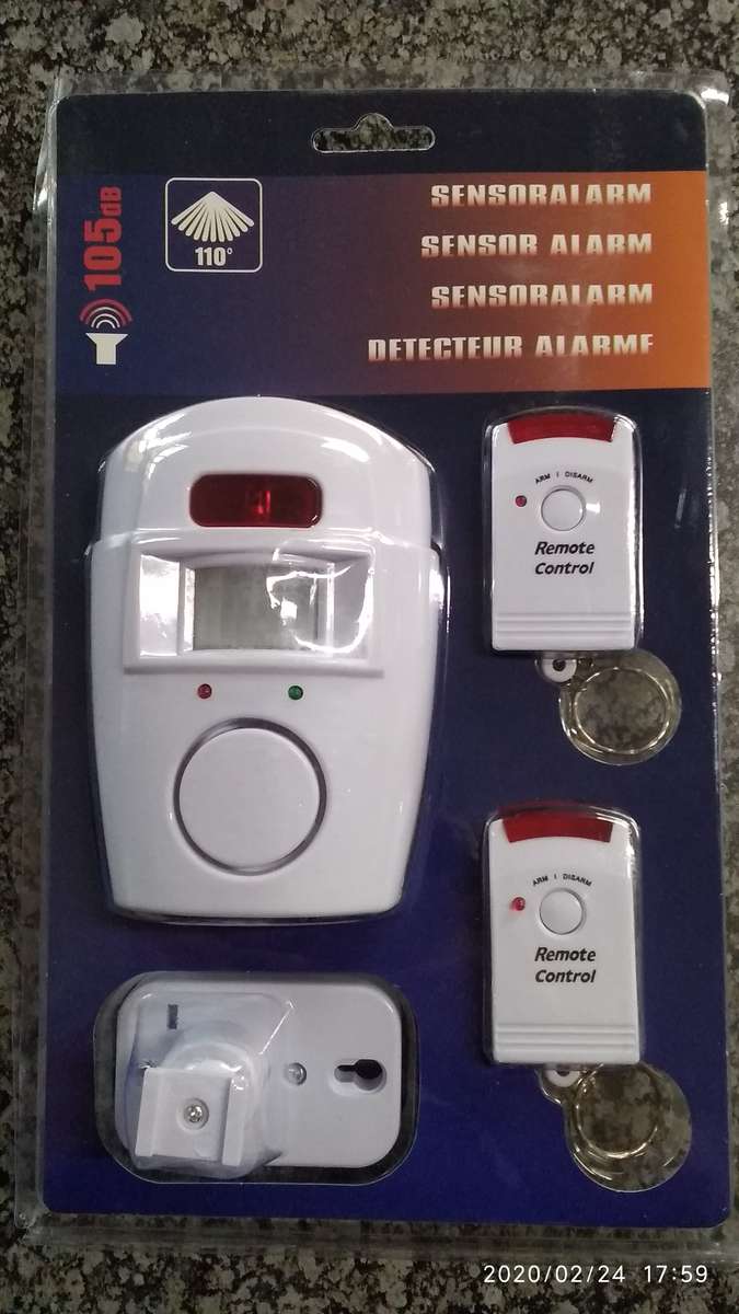 Wireless Movement Sensor Alarm System