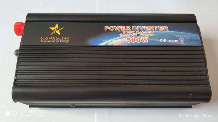 500watt 12v Modified Sine DC to AC Inverter