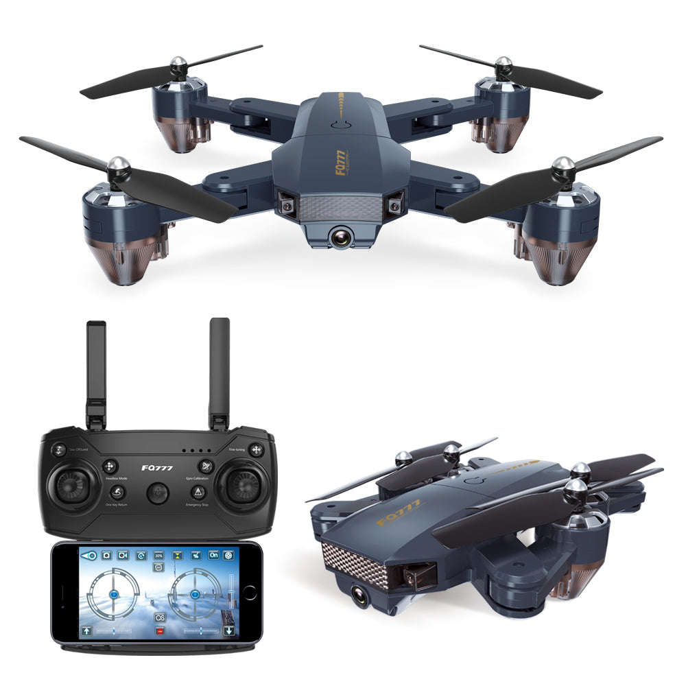 RC Drone Quadcopter with 720P HD Camera - 0.3MP / One Battery