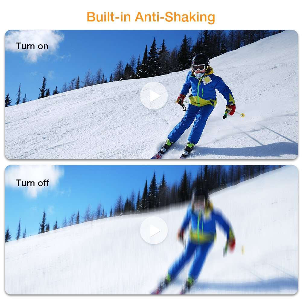 APEMAN 4K 20MP Waterproof Action Camera A80