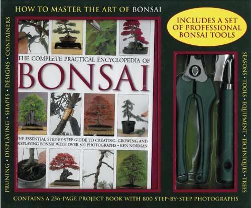 The Complete Practical Encyclopedia of Bonsai Kit with Pruning Tools