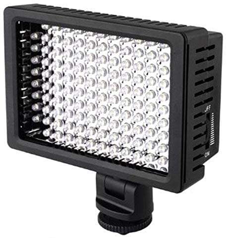 HD-160 LED Video Lamp Light for Canon Nikon Sony DSLR Camera/DV Camcorder