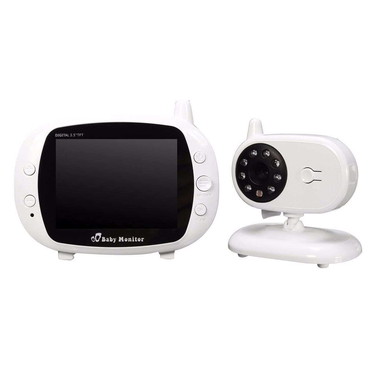 2.4G Wireless Digital 3.5 inch LCD Baby Monitor