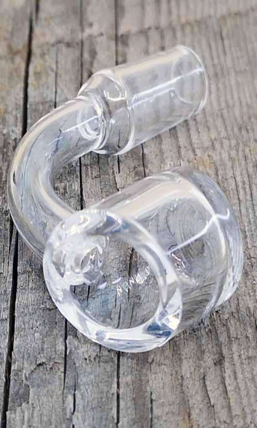 NA015 QUARTZ BANGER NAIL for DABBING - 14 mm smooth joint / Clear / Glass