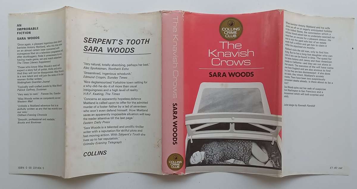 The Knavish Crows (First Edition, 1971) | Sarah Woods