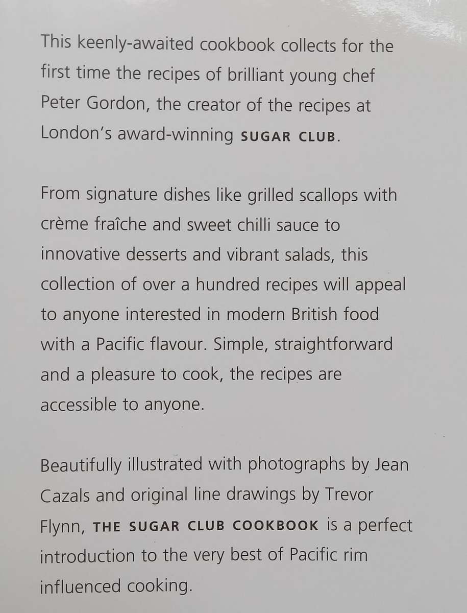 The Sugar Club Cookbook (With Bookmark Issued with Book) | Peter Gordon