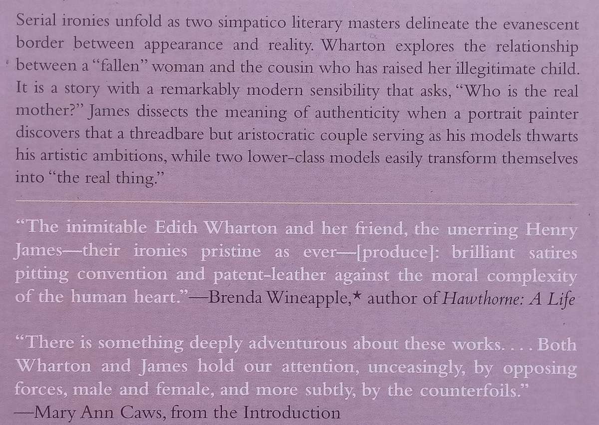 The Old Maid, The Real Thing | Edith Wharton & Henry James