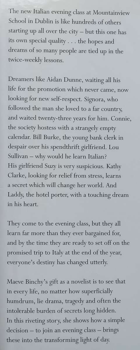 Evening Class | Maeve Binchy