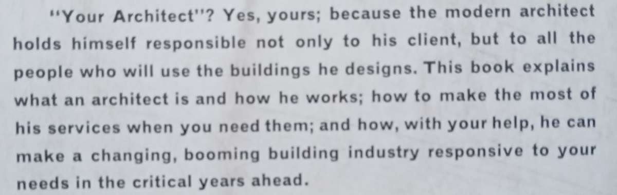 Your Architect | Derek Senior