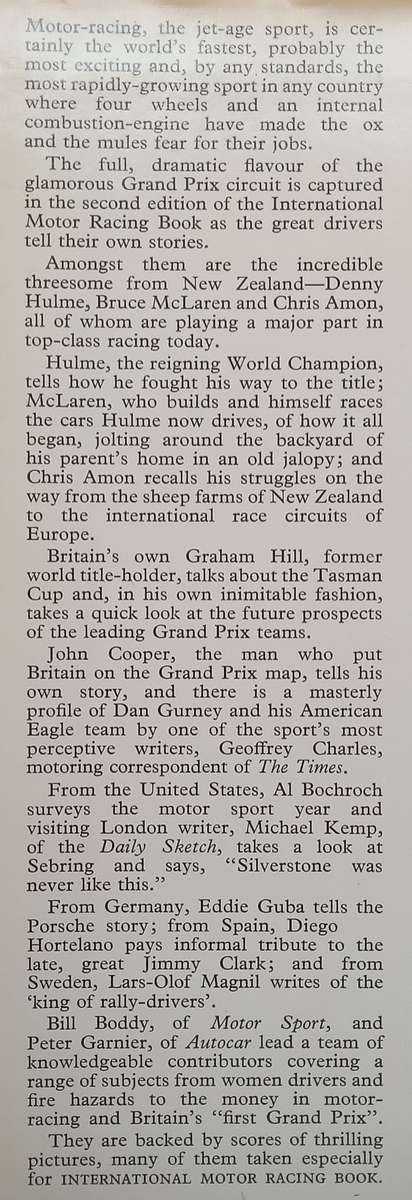 International Motor Racing Book No. 2 | Phil Drackett (Ed.)