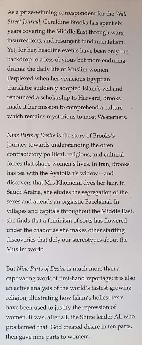Nine Parts of Desire: The Hidden World of Islamic Women | Geraldine Brooks