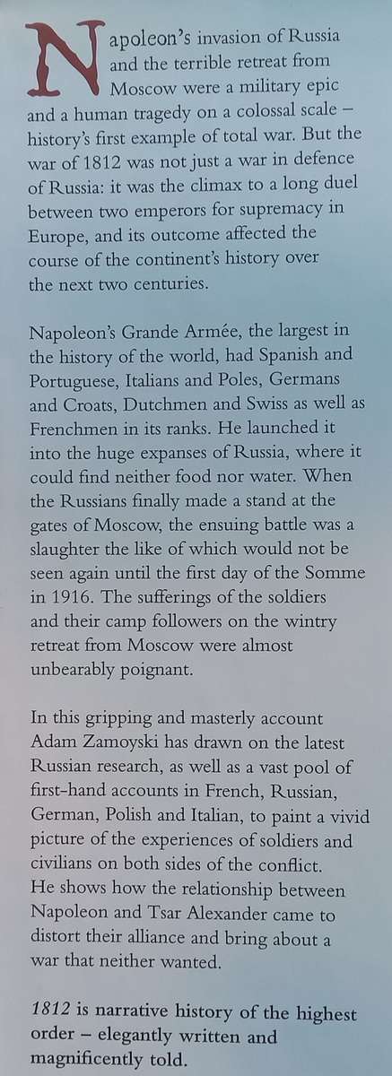 1812: Napoleons Fatal March on Moscow | Adam Zamoyski
