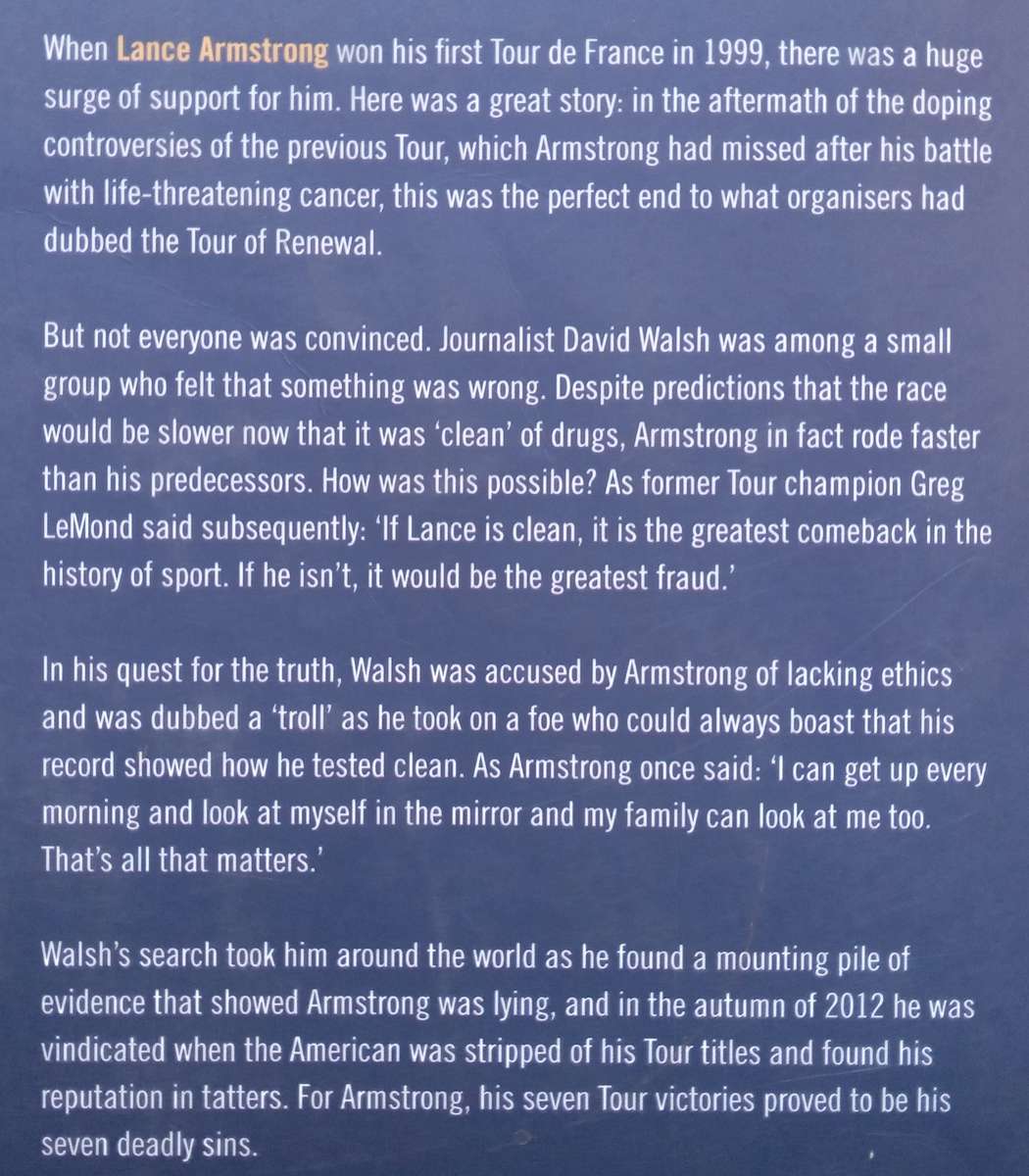 Seven Deadly Sins: My Pursuit of Lance Armstrong | David Walsh