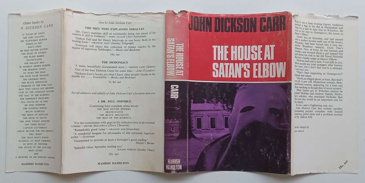 The House at Satans Elbow (First Edition, 1965) | John Dickson Carr