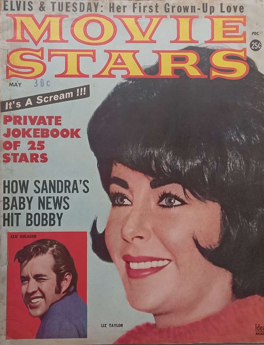 Movie Stars (May 1961, with Article on Elvis Presley)