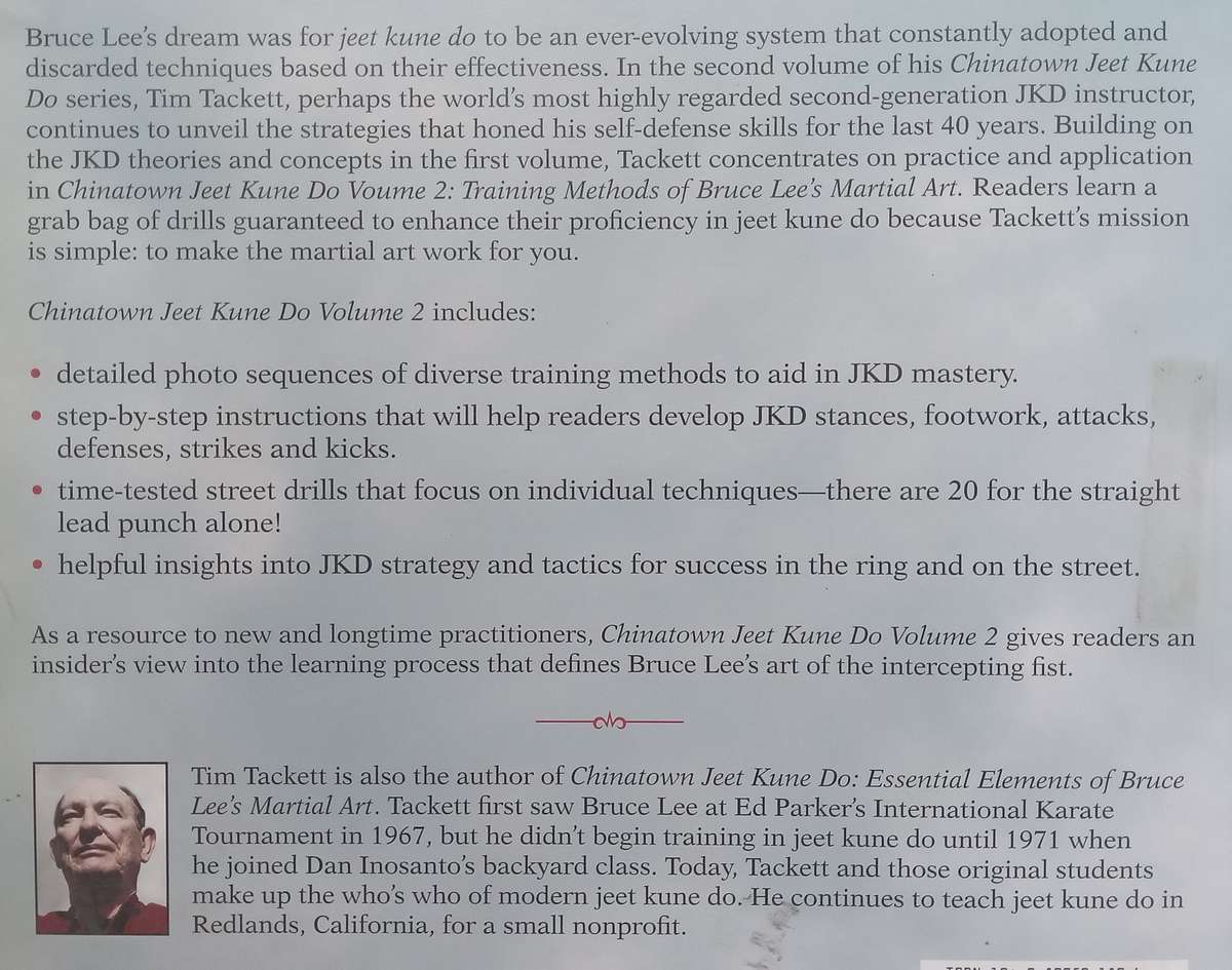 Chinatown Jeet Kune Do, Volume 2: Training Methods of Bruce Lees Martial Art | Tim Tackett