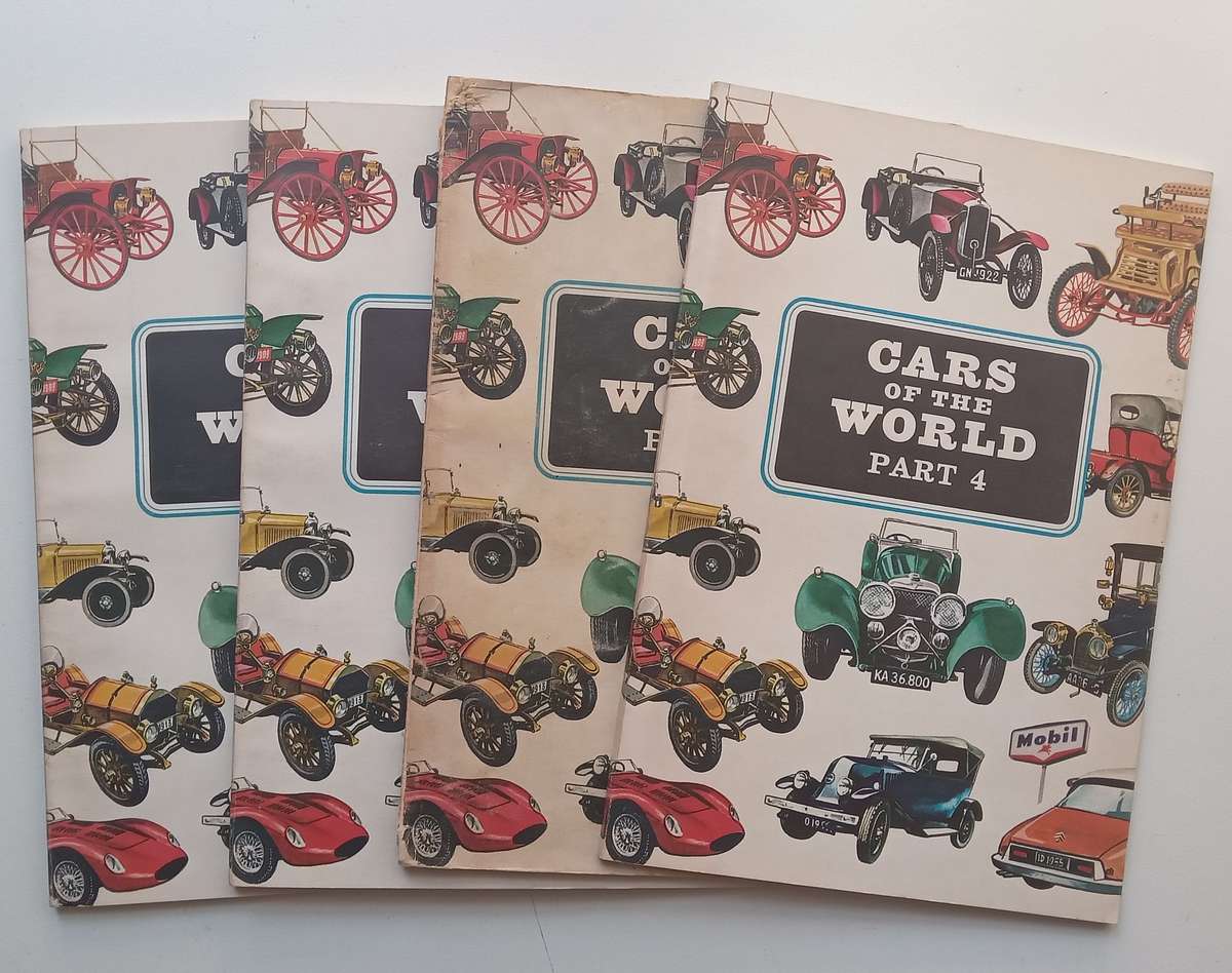 Cars of the World (4 Vols.) | J. D. Scheel
