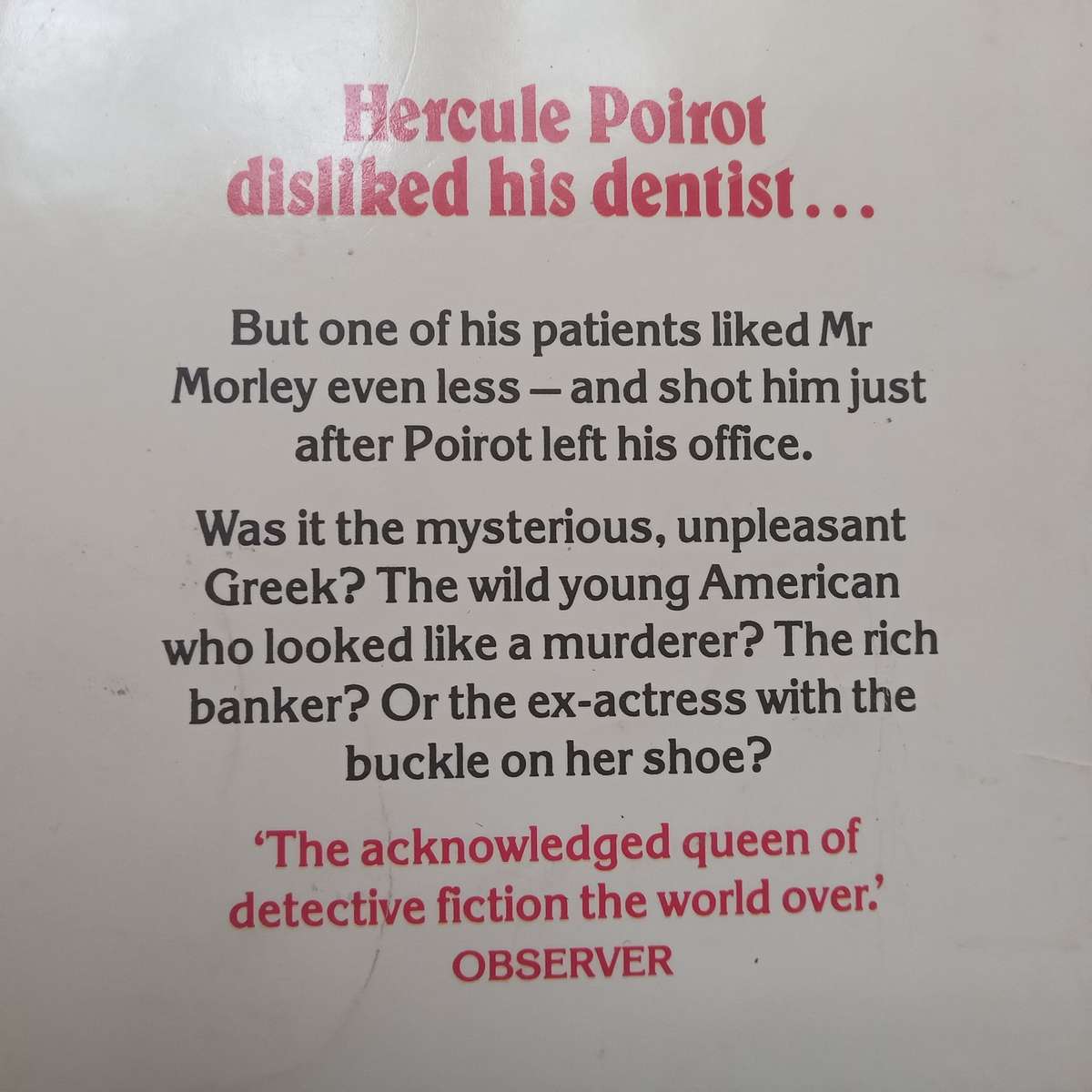 One, Two, Buckle My Shoe | Agatha Christie