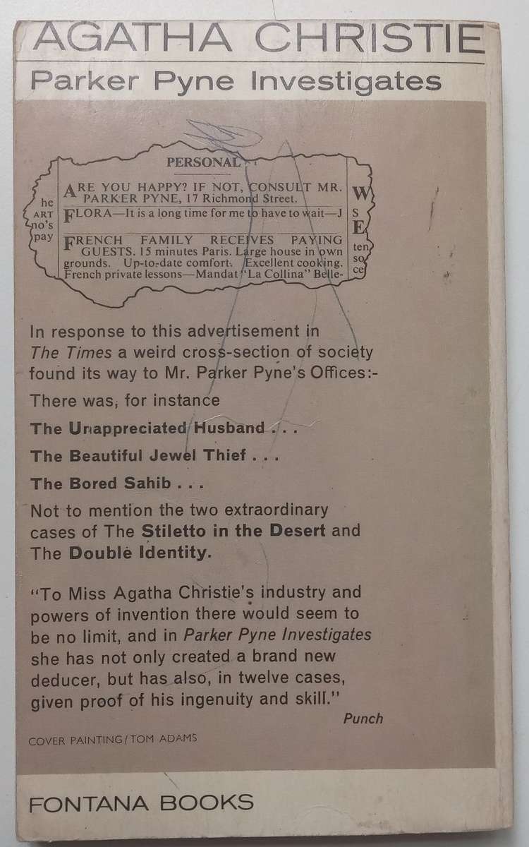Parker Pyne Investigates | Agatha Christie
