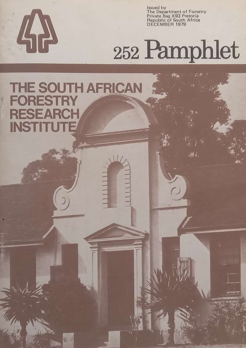 The South African Forestry Research Institute (Pamphlet 252)