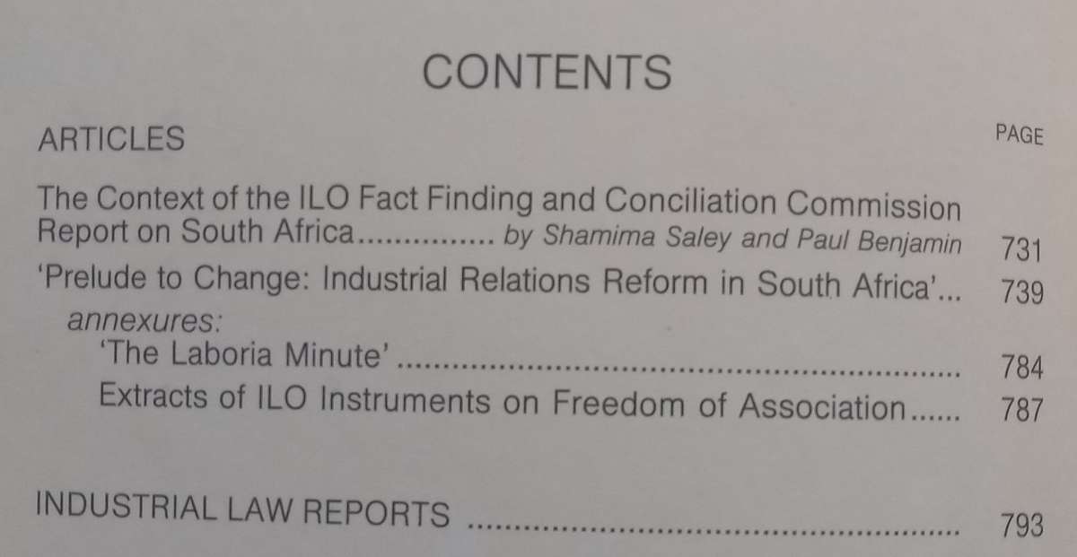 Industrial Law Journal (Vol. 13, Part 4, 1992)