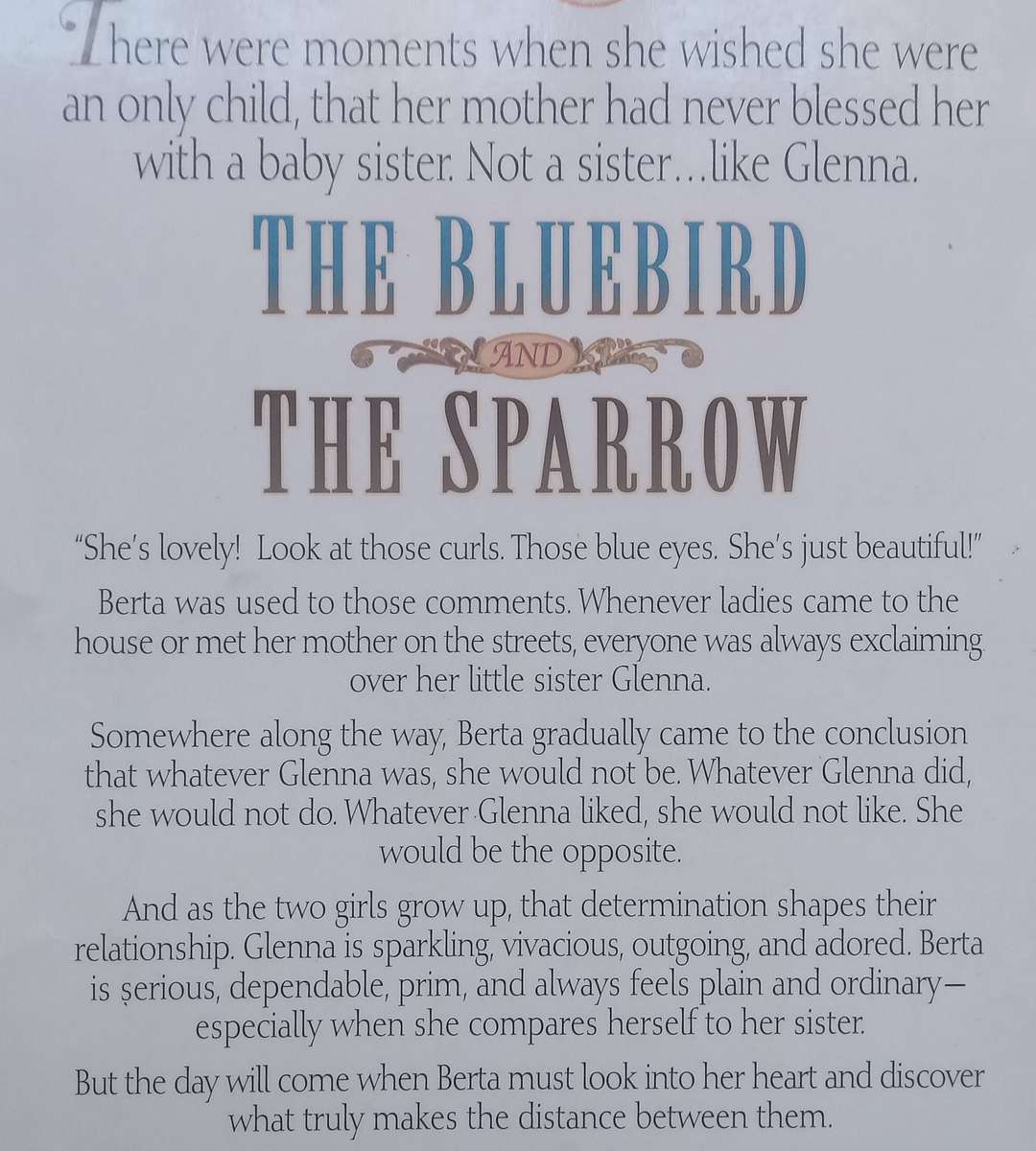 The Bluebird and the Sparrow | Janette Oke