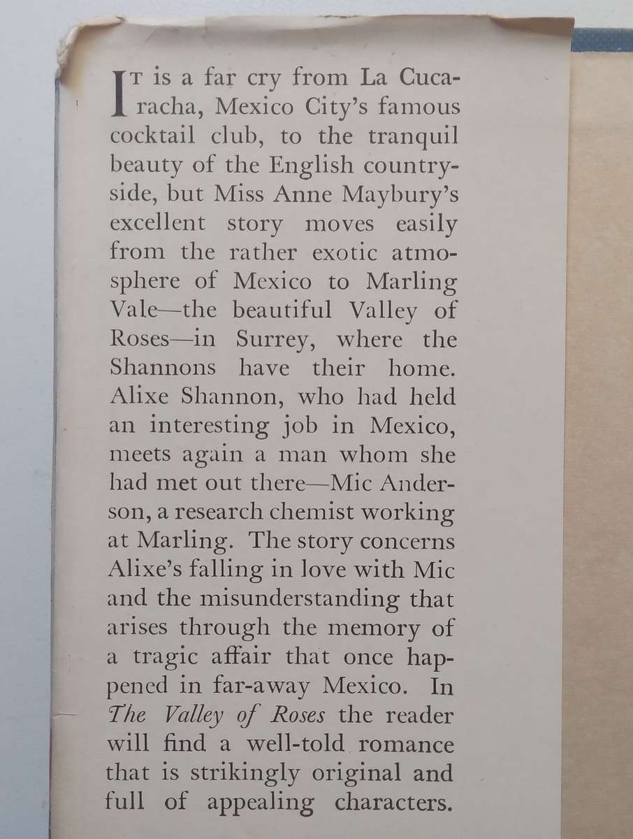 The Valley of Roses | Anne Maybury