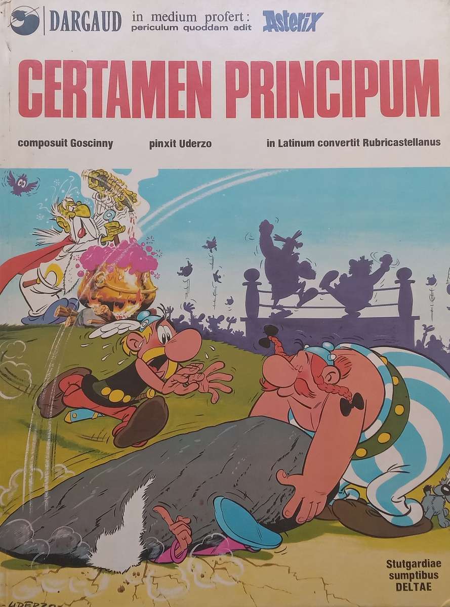 Certamen Principum (Latin Translation of Asterix Book) | Goscinny & Uderzo