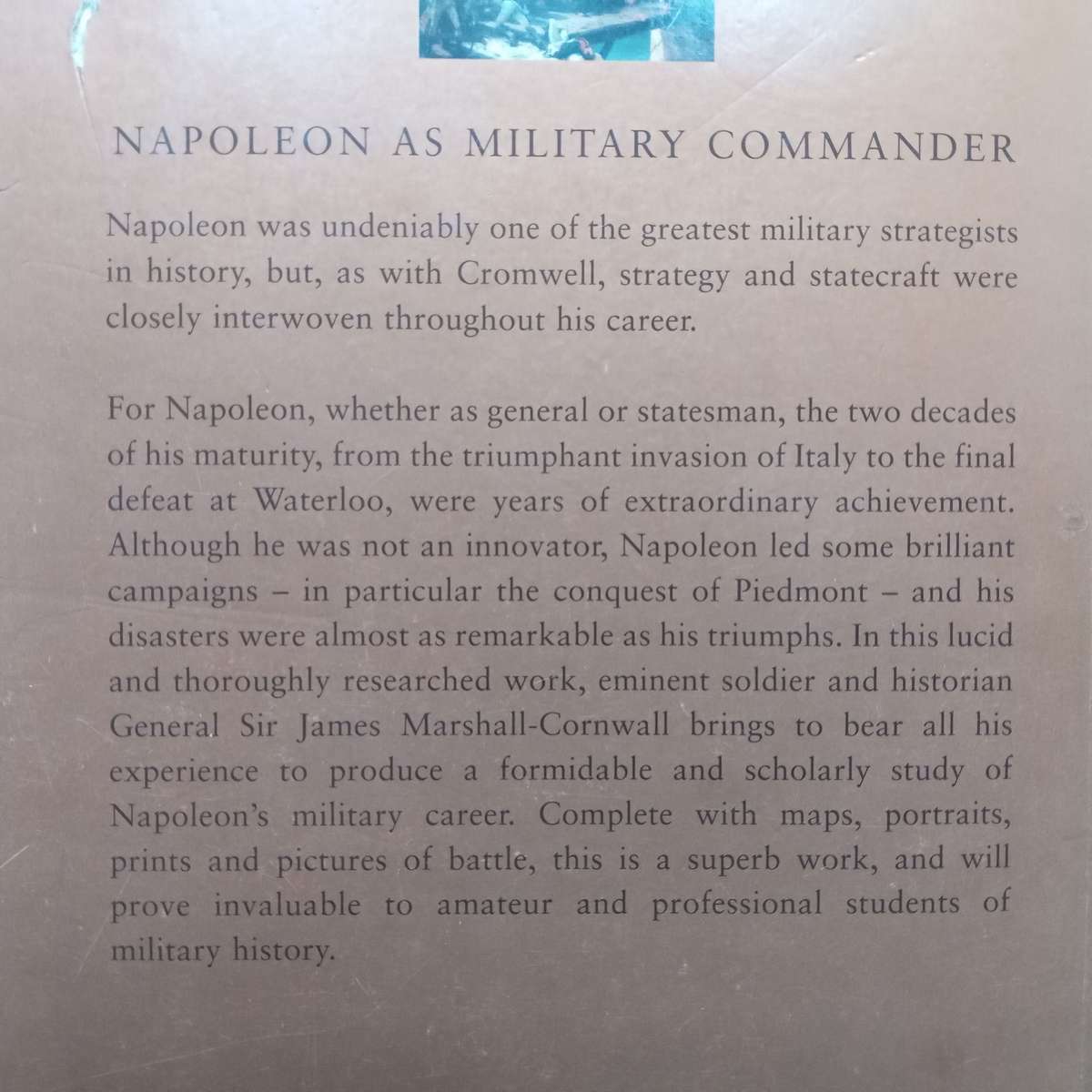 Napoleon as Military Commander | James Marshall-Cornwall