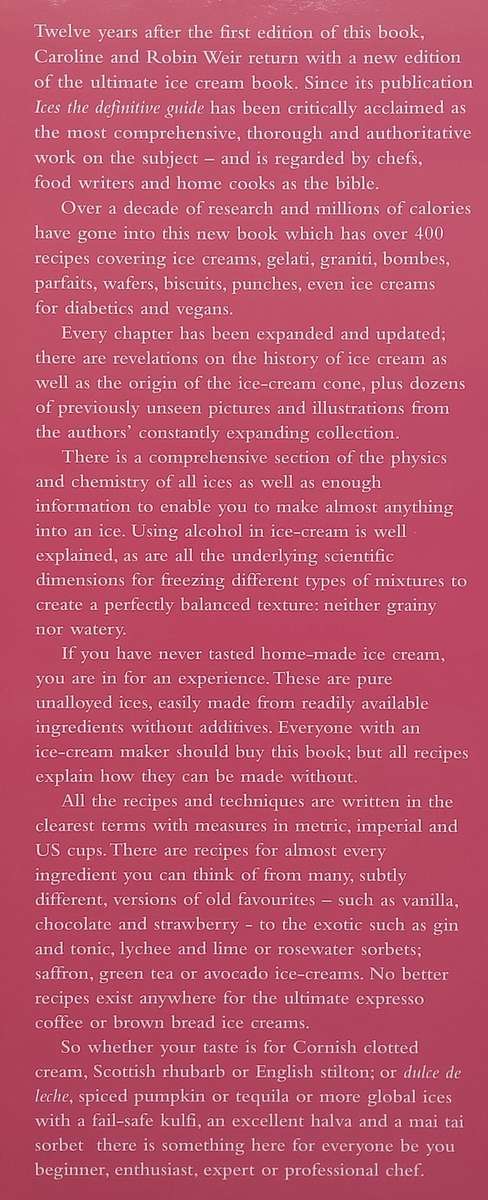 Ice Creams, Sorbets & Gelati: The Definitive Guide | Caroline & Robin Weir