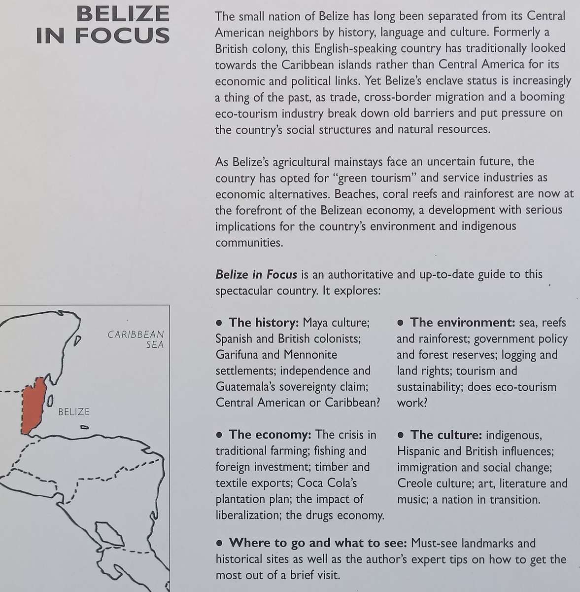 Belize: A Guide to the People, Politics and Culture | Ian Peedle