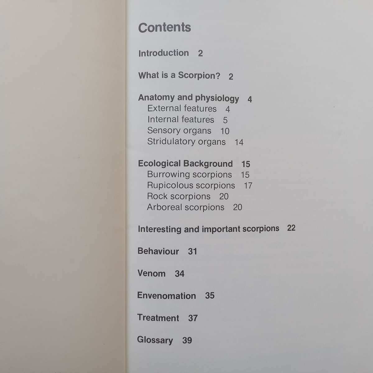 Scorpions | G. Newlands