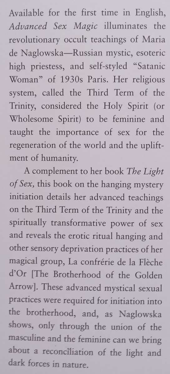 Advanced Sex Magic: The Hanging Mystery Initiation | Maria de Naglowska