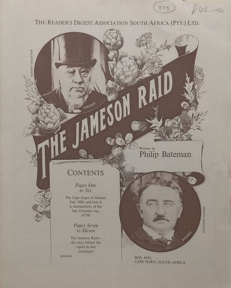 The Jameson Raid: The Story Behind the Report in the Cape Argus | Philip Bateman