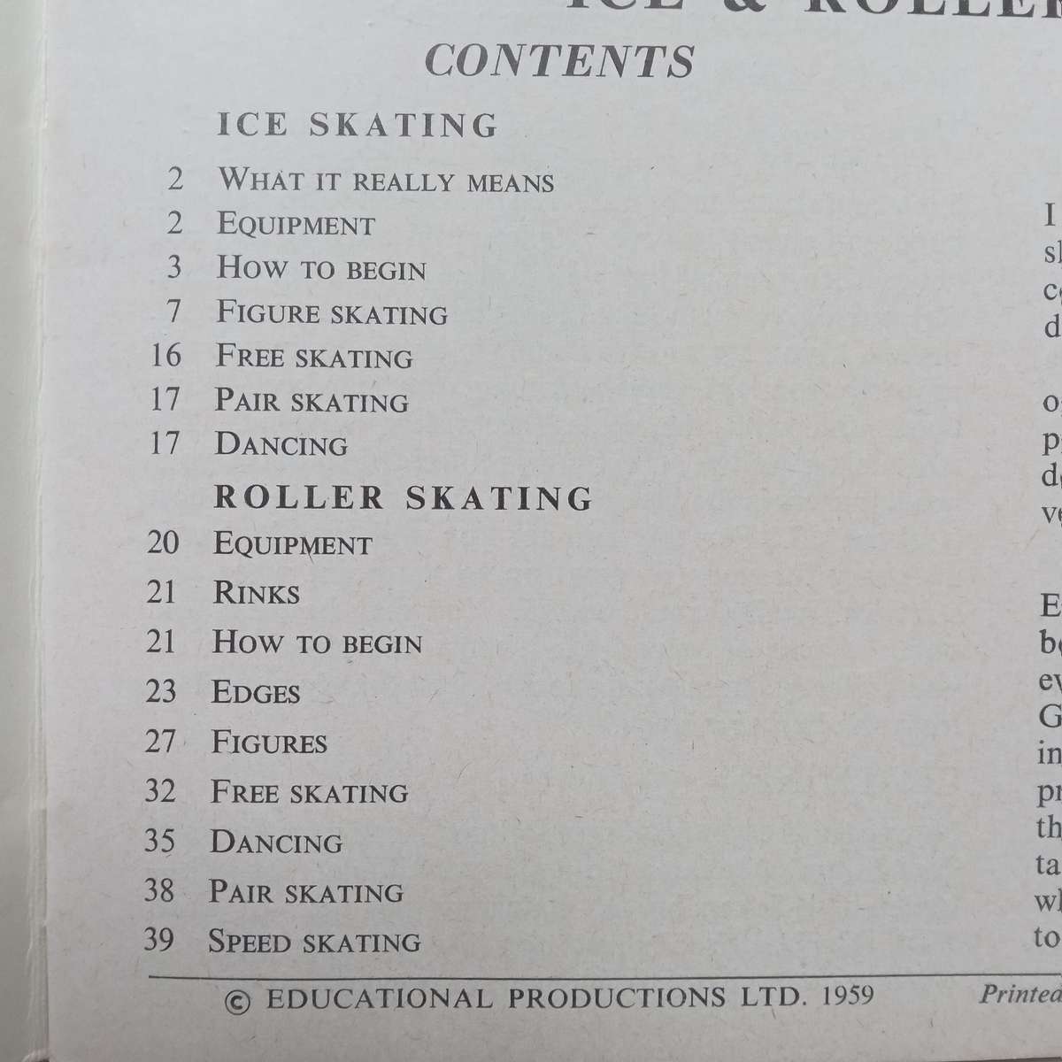 Skating: Ice and Roller (Know the Game Series)