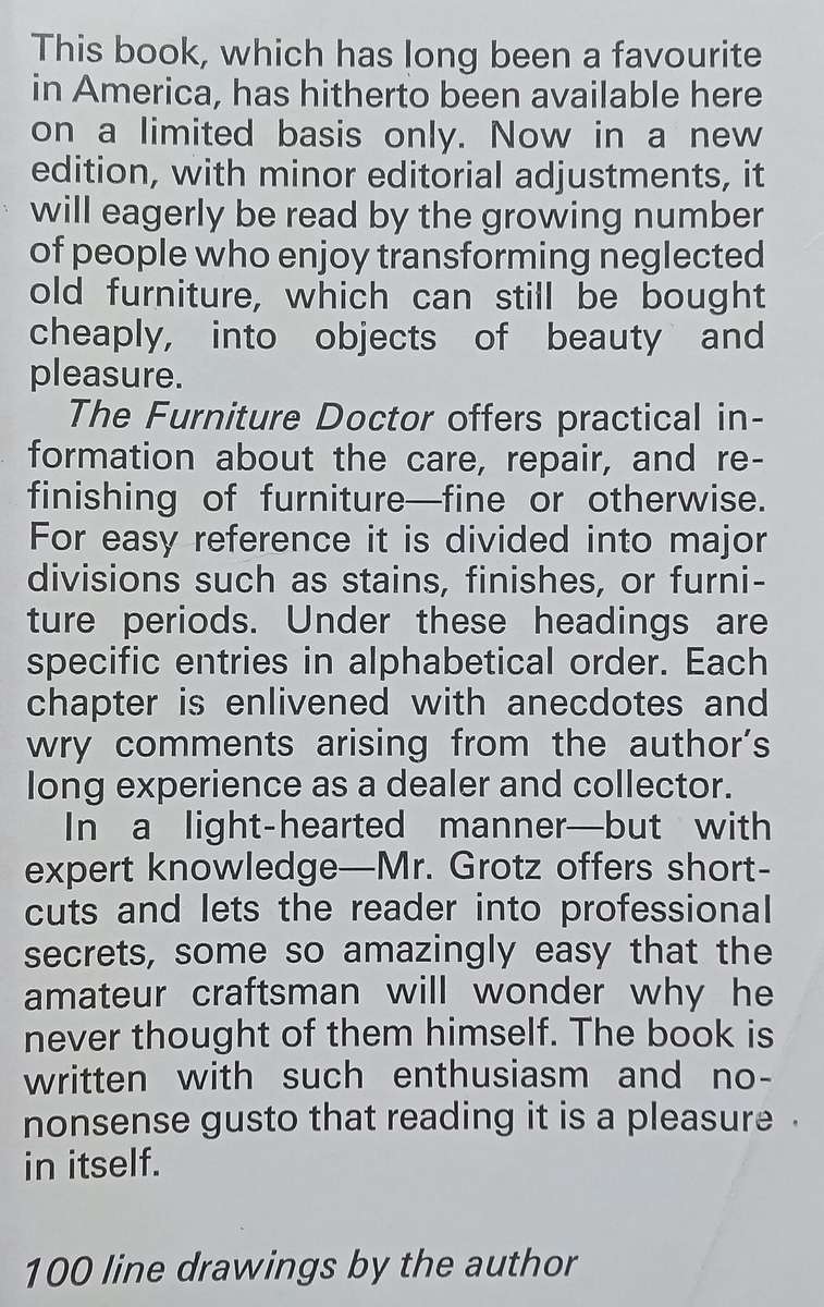The Furniture Doctor | George Grotz