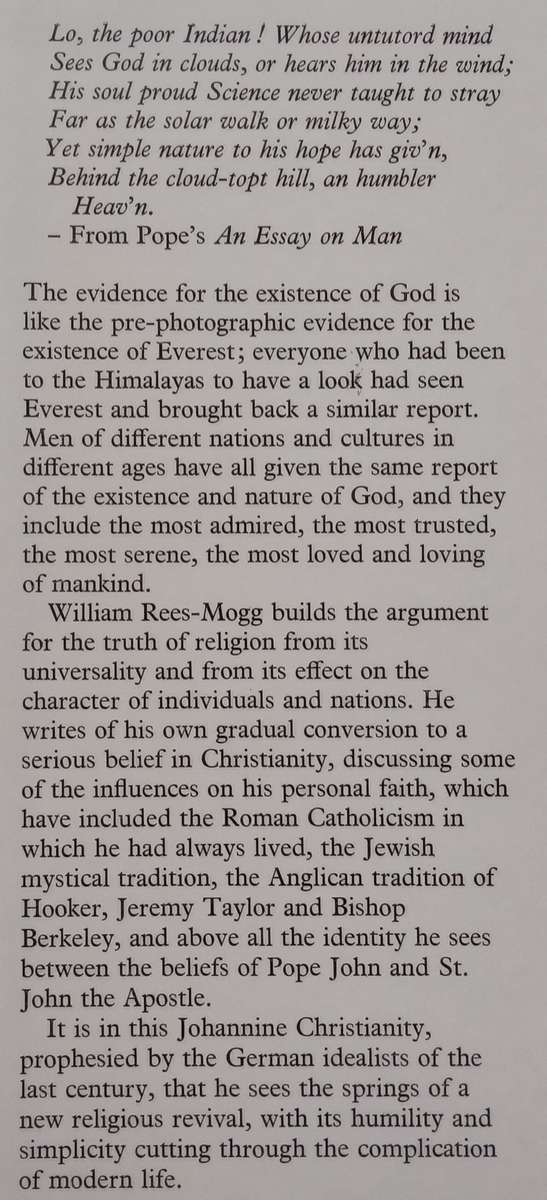 An Humbler Heaven: The Beginnings of Hope | William Rees-Mogg