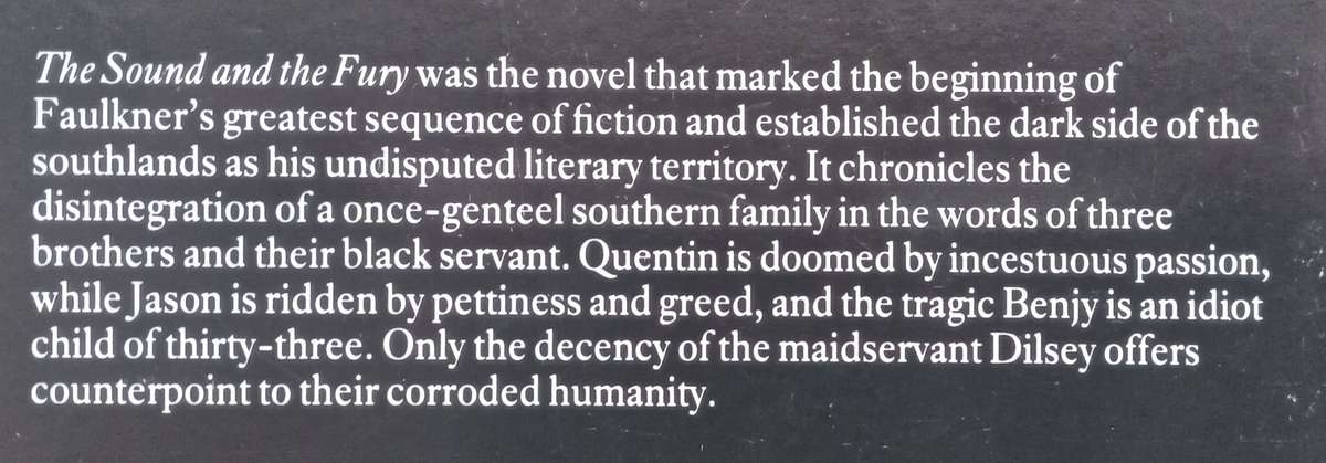 The Sound and the Fury | William Faulkner
